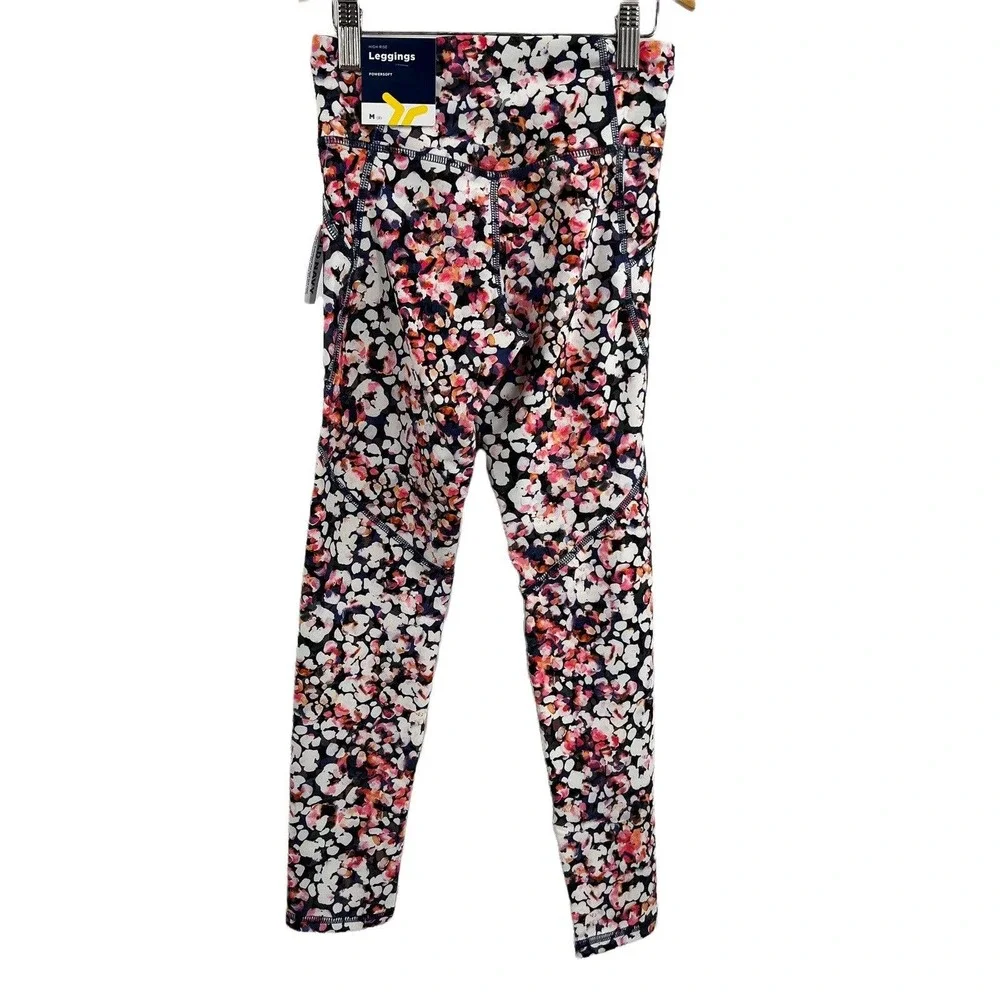 Old Navy Go Dry Patterned‎ Legging Girls Size Medium New